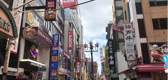 街道上有许多商店招牌AI 生成的内容可能不正确。