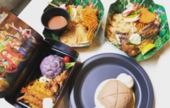 桌子上放着各种食物AI 生成的内容可能不正确。